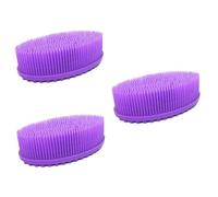 Beaupretty 3 Pezzi Spazzola per Il Viso Ricaricabile Bagno Corpo Esfoliante Pad in Luffa Spazzola per La in Silicone Spazzola per Il Bagno Spazzola per La Pulizia