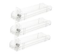 Beaupretty 3 Pezzi Spingisigarette Automatico Vetrina Per Sigarette a Spinta Automatica Spintore Espositore Per Sigarette Conservare Il Portasigarette Plastica Trasparente