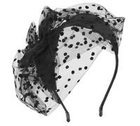 Beaupretty 3 Pz cappello a cilindro in velo a rete copricapo natalizio band fasce cappelli affascinanti per fascinatori europeo e americano accessori per clip mimetica