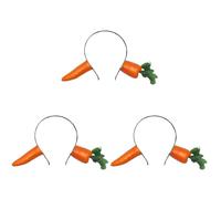Beaupretty 3 Pz Di Carota Frutta Attraverso La Testa Bopper Da Festa Hawaiani Oggetti Di Scena Per La Posa Della Festa Cappello Da Festa Per Divertimento Donna Testa Dritta
