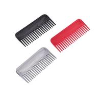Beaupretty 3 Pz pettine per lo styling pettine denti larghi pettine lisciante pettine per evitare i grovigli pettini per spessi Rosso Pettine da parrucchiere pettine per