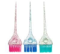 Beaupretty 3 Pz Spazzola Per Tinto Shampoo Colorante Istantaneo Per Intrecciatura Spazzola Lisciante Per Glitter Lucentezza Spazzola Per Asciugacapelli Groviglio Pc