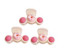 Beaupretty 3 Pz tornante barrette hair clip fermanello hair bow hair accessories signora afferratore fermagli per da donna forcine molletta accessori per da donna plastica
