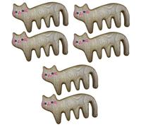 Beaupretty 3 Set Pettine Da Massaggio in Legno Di Sandalo Pettine Per Ricci Arricciacapelli Curling Comb Leggero Curler Comb Da Donna Pettini Da Massaggio 2 Pezzi * 3