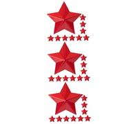 Beaupretty 3 Set Spille Rosse Accessori Per Abbigliamento Decorazioni Per Cappelli Souvenir 10 Pezzi * 3