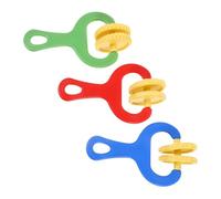 Beaupretty 3 Set stampi per Strumenti Argilla da Modellare per rulli Argilla francobolli per formare Un Timbro a Timbro argilloso plastica