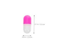 Beaupretty 30 Capsule Simulazione Medica per Kit Capsule per Bambine Modelli Sicuri e Colorati per Giochi Ruolo Del Dottore Completo per Ragazzo