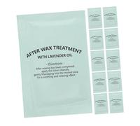 Beaupretty 30 Pezzi Salviette Oleose Post Depilazione Per Rimozione Cera Dischetti Singoli Delicati Per Pulizia Versatile Uso Domestico e Professionale