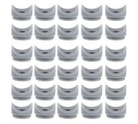 Beaupretty 30 Pezzi Set da 30 Manopole Regolatrici per Bracci di Deambulatore, Resistenti All'usura, Leggeri in Pp Forma Curva, per Uso Domestico e Strutture di Recupero