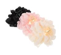 Beaupretty 3pezzi Fermaglio Per Capelli Artigli Bianco Rosa Nero Per Capelli Spessi Da Donna Accessori Per Alla Moda Per Styling Quotidiano Occasioni Speciali