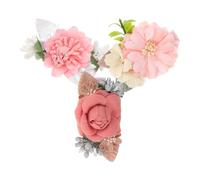 Beaupretty 3pezzi Forcine per Capelli Floreali Fiori Finti Accessori per Capelli Forma di Fiore Copricapi Floreali per Ragazze Adolescenti e Donne Design Elegante Petali di Tessuto Strati