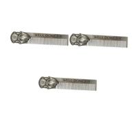 Beaupretty 3pezzi Pettine Inossidabile Per e Capelluto Pettine Fine Per Dandruff e Psoriasi Strumento Per Parrucchieri Design e Resistente