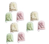 Beaupretty 3pezzi Spugna Da Bagno Esfoliante Rete Pe Per Doccia Scrubber Morbido Per Corpo Casual Facile Da Usare e Leggera Per Rimuovere Impurità e Pori Asciugatura Rapida e Comoda