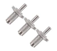 Beaupretty 3pezzi Viti per Ponte della Chitarra Inserti per Ponticello da Perni di Montaggio per Sellette Rulli per Chitarra Elettrica e Basso Accessori Hardware per Strumenti