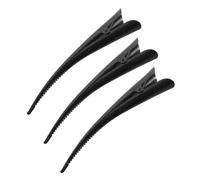 Beaupretty 3pz clip per capelli a becco d'anatra mollette per capelli a fiore cavo mollette per capelli in metallo coccodrillo accessori per capelli accessori per capelli