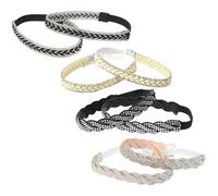 Beaupretty 4 paia Cinghie Regolabili per Scarpe con Cinghie Antiscivolo con Decorazioni Accessori Pratici per Prevenire La Caduta delle Scarpe