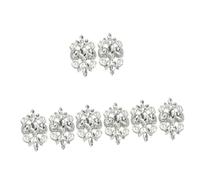 Beaupretty 4 Paia Clip per Scarpe Sposa Accessori per Nozze e Cerimonie Facile Installare e Rimovibile per Personalizzare Materiale Resistente e Sicuro