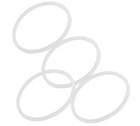 Beaupretty 4 Pezzi Anello Guarnizione di Ricambio Bianco di Tenuta in Silicone Facile Utilizzo e Adattabilità per Bottiglie da 16 a 20oz per Tazze da Viaggio
