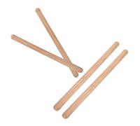 Beaupretty 4 pezzi Bacchette in Legno per Taiko e Marching Band Bacchette per Pratica Batteria Resistenti e Confortevoli per Performance e Registrazioni
