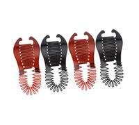 Beaupretty 4 Pezzi Clip per Banana Fermacapelli Decorativi per Donne con Spessi e Lunghi Accessori Eleganti per Acconciature