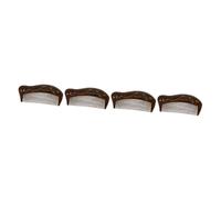 Beaupretty 4 Pz Pettine in Legno Di Sandalo Pettine Per Naturali Pettine Districante a Denti Larghi Strumento Per Parrucchieri Pettine Da Massaggio Retrò Pettini Per Per
