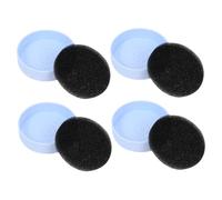 Beaupretty 4 Pz Scatola Per La Pulizia Dei Pennelli Da Trucco Astuccio Porta Spugnetta Per Il Trucco Detergente Per Il Trucco Detergente Per Spazzole in Spugna Frustata Gel Di Silice Blue