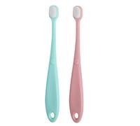 Beaupretty 4 Pz spazzolino per la festa del bambino spazzolini da denti per bambini boca bocca strenne plasil detergente per denti da neonato testa piccola igiene orale infantile pp