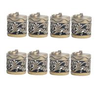 Beaupretty 4 Set Ciondoli Rame Per Decorazione Con Aroma Pendenti Per Chiavi Borse E Te Vintage E Retro Per Artigianali E Speciali 2 Pezzi * 4