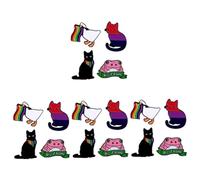 Beaupretty 4 Set Piccola Spilla Animale Di Grandi Dimensioni Cartone Animato Carino Pin Di Risvolto Spilla Gioielli Pin Per Abbigliamento Animali Lega 4 Pezzi*4