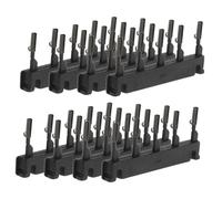 Beaupretty 40 Pezzi Di Fibbie Per Extension Per 6d Accessori Per Macchine Clip Corte Per Extension Per Umani Senza Traccia Kit Di Clip Per Lo Styling Nero