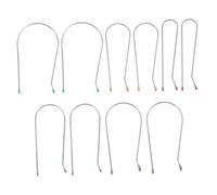 Beaupretty 40pezzi Accessori Per Bigodini Caldi Clip Di Ricambio Forma Di u Resistenti Al Calore Per Bigodini Permanenti Da Compatibili Elettrici