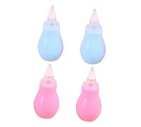Beaupretty 4Pezzi Aspiratore Nasale per Rimozione Congestione Naso Rosa Blu con Beccuccio per Freddo e Allergie Respirare e Dormire