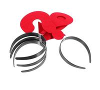 Beaupretty 4pezzi Cerchietto Per Capelli Forma Di Freccia Segni Di Punteggiatura Copricapo Creativo e Divertente Per Ragazze e Donne Accessorio Per Costumi Di Carnevale e Halloween