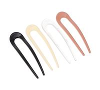 Beaupretty 4Pezzi Clip per U Shape Vari Colori Eleganti Accessori Chic per Occasione Materiale Resistente e Sicuro per e Vita Quotidiana