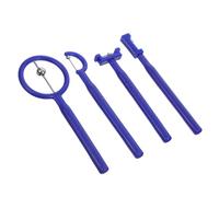 Beaupretty 4pezzi Esercitatore Per Lingua Per Strumento Del Linguaggio Per Esercizi Muscolari Allenamento Flessibilità Lingua Attrezzo Riabilitativo Per Pronuncia