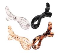 Beaupretty 4pezzi Fermagli Banana Per Clip Per Cavallo Per Spessi e Accessori Eleganti Per Donne e Ragazze e