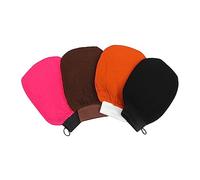 Beaupretty 4pezzi Guanti Da Bagno Esfolianti e Scrub Mitt Per Sauna Senza Irritazione Arancio Caffè Rosa Perfetti Per Esfoliazione Della e Pulizia Del Corpo