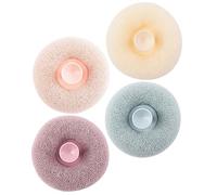 Beaupretty 4pezzi Palle Da Bagno Esfolianti Rete Loofah Per Doccia e Pulizia Corporea Colori Variati Rimuove Impurità e Morta Leggero e Facile Da Usare