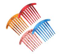 Beaupretty 4pezzi Pettine Francese Torsione in Plastica Pettini Francesi Laterali Per Pettini Decorativi Minimalisti Per Donne Per Styling Della Frangia
