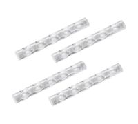 Beaupretty 4pezzi Portapenne Per Unghie in Acrilico Resistente Scanalature Per Manicure Art e Stabile Per