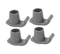 Beaupretty 4pezzi Scivoli Per Walker Scivoli Per Impieghi Gravosi Pratici Cuscini Per Piedi Walker Antiscivolo Parti Di