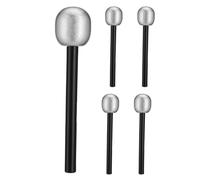 Beaupretty 5 Microfoni Realistici per Cosplay Accessori per Feste Bar e Halloween Realizzati per Festive e Divertimento Condiviso