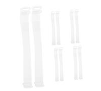Beaupretty 5 paia Cinghie Trasparenti per Scarpe con Cinghie Regolabili Antiscivolo e Dettagliate per e Pratiche per Ogni Occasione