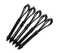 Beaupretty 5 Pezzi Bastoncino per per frusta per colorare i Forniture da colorare per domestici plastica Black Riutilizzabile