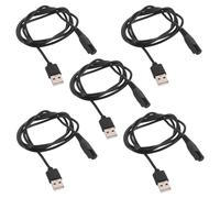 Beaupretty 5 Pezzi Cavo USB Ricarica Rapida per Idropulsore Portatile Cavo Alimentazione Resistente e Ricambio Compatibile per Flosser Wpec Wpec Ricarica Veloce e Duratura per Irrigatore