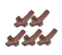 Beaupretty 5 Pezzi Croci in Legno Piccole per Preghiera Portatile Superficie Liscia per Meditazione e Devozione Decorazione Sacra per Casa e Chiesa Dimensioni Compatte Facilitano Trasporto