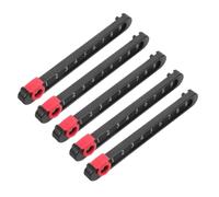 Beaupretty 5 Pezzi Marcatore Punteggio Snooker da Tavolo in Plastica Nera, Design Elegante e Facile da Pulire, Contatore Preciso per Giochi da Tavolo e Biliardo