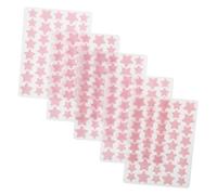 Beaupretty 5 Pezzi per l'acne macchie di brufoli invisibili estetica da ragazza pulita patch di brufolo invisibili cura della pelle stella di patch brufolo Carino Idrocolloide rosso