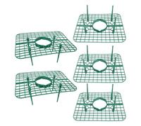 Beaupretty 5 Pezzi Supporto per Coltivazione Fragole Verde Pp Gambe Stabili | Struttura Cava, Smontabile e Flessibile, Solleva i Frutti dal Terreno, Uso Interno ed Esterno