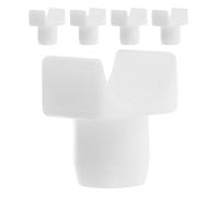 Beaupretty 5 pezzi Supporto per Rotelle Blocchi di Guida Binario Resistenti per Accessori di Ricambio Sostegno Ergonomico Facile da Installare per Diverse Sedie Rotelle